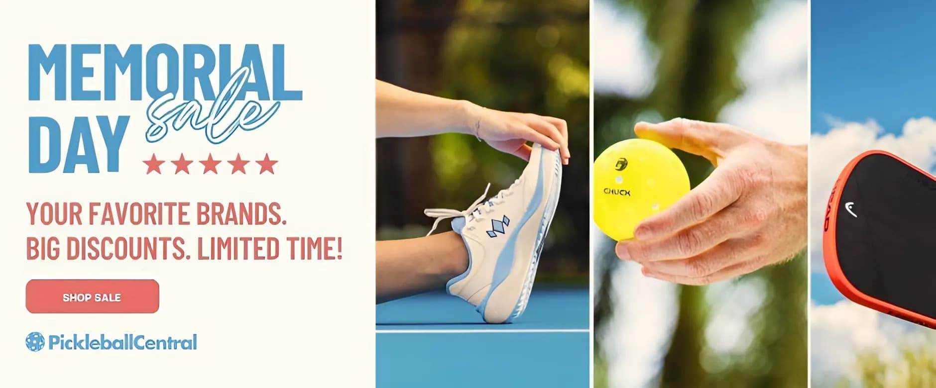 Memorial Day Sale: Your Best Chance to Upgrade Pickleball Gear at Pickleball Central